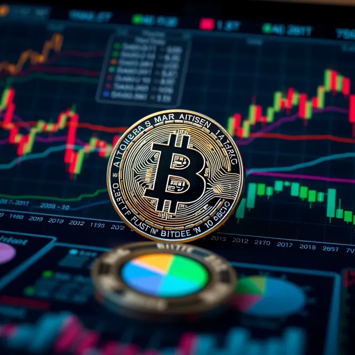 Technical Analysis and Market Indicators for Bitcoin Technical indicators and charts illustrating Bitcoin’s market behavior and potential future movements