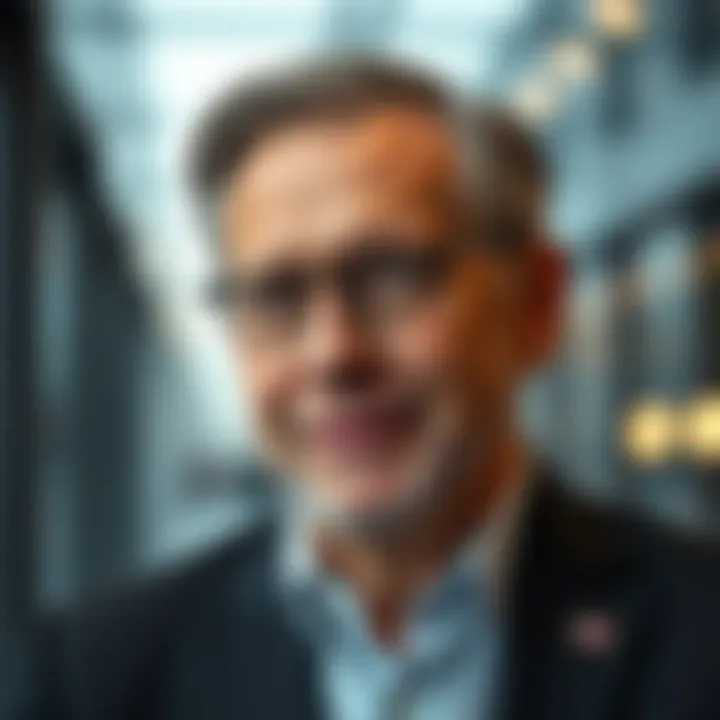 Aaron Krause: Visionary Leader in Business and Innovation Portrait of Aaron Krause with a business background