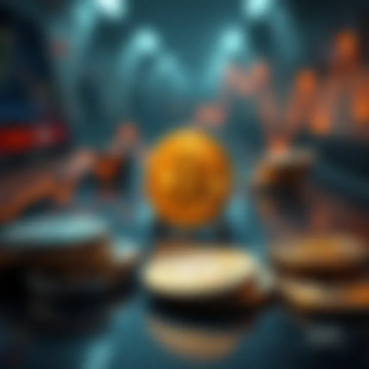 Bitcoin Cash Market Influences and Future Price Projections Conceptual representation of Bitcoin Cash market influences including external factors and future projections
