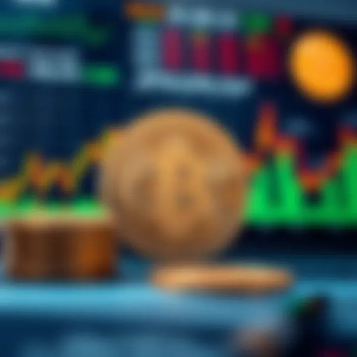 Bitcoin Market Trends and Risk Assessment for Investors Chart illustrating potential Bitcoin market trends and associated risks for investors
