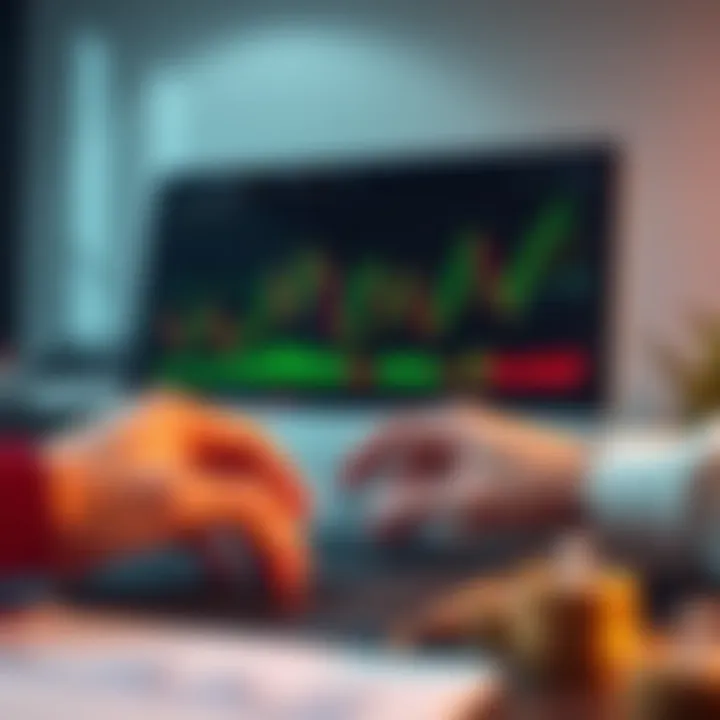 Effective Risk Management in CFD Trading Visual representation of risk management strategies in CFD trading with graphs and secure investment icons
