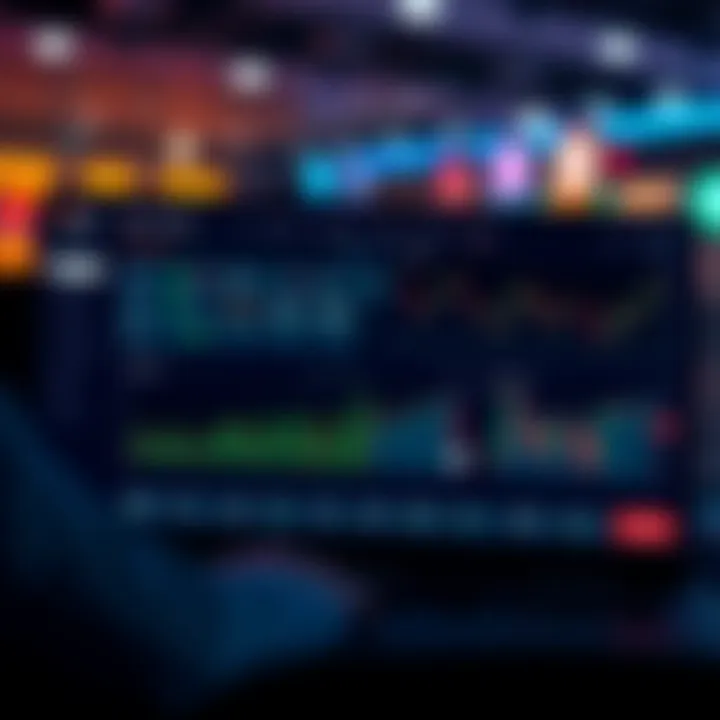 Dashboard interface of Quotex IO showing trading options and market charts