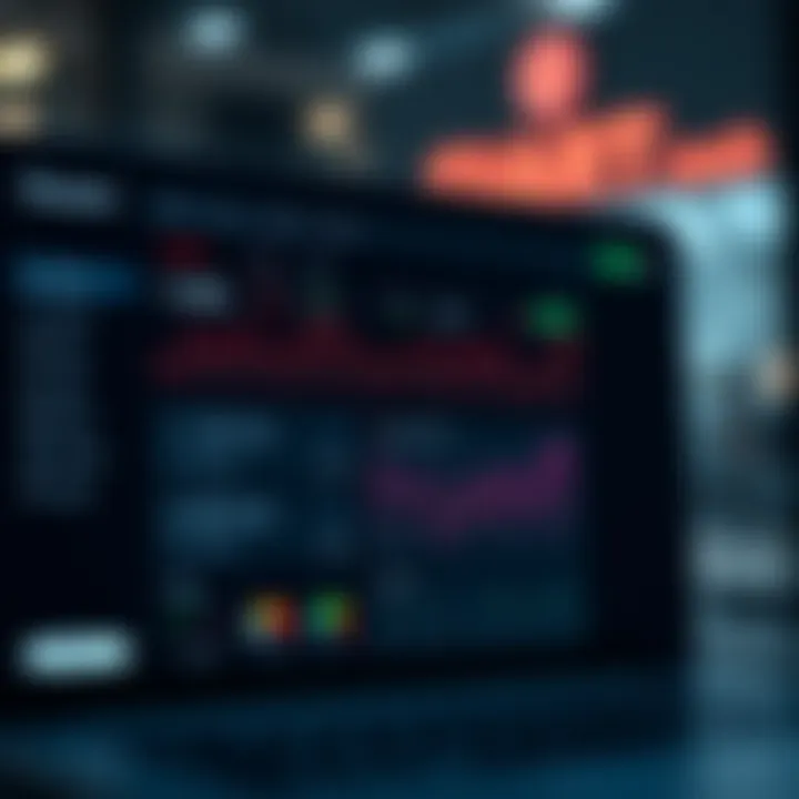 Dashboard overview after successful login showing various account options and trading tools