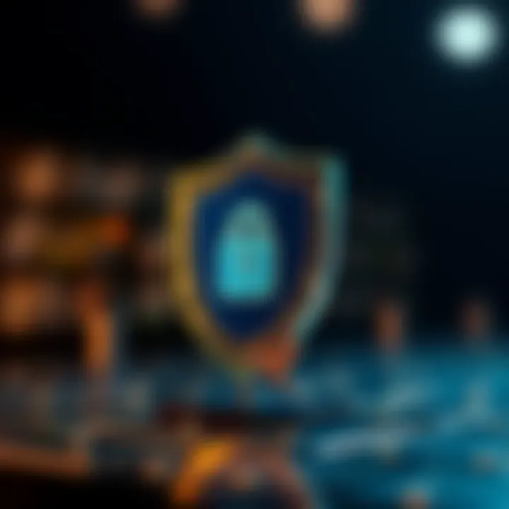 Account Security and Recovery on Quotex Illustration of security shield with key symbolizing account protection and recovery