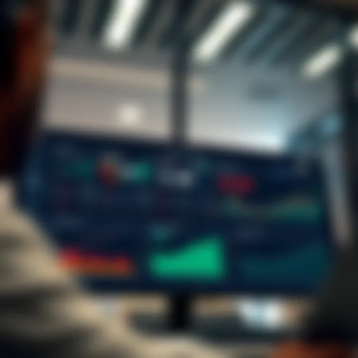 Dashboard displaying real-time market quotes and analytics for informed investment decisions