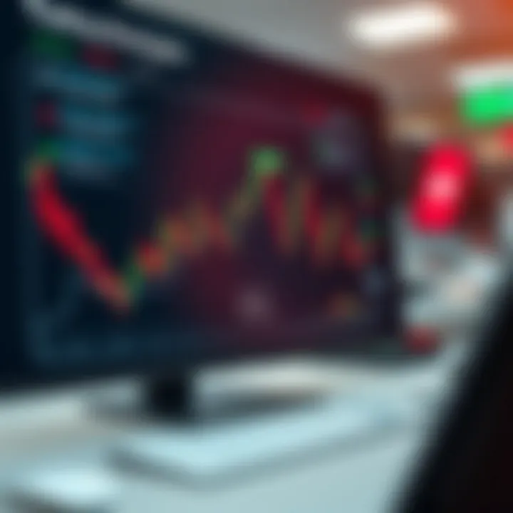 Graphical representation of trading strategies and risk management tools available on digital trading platforms