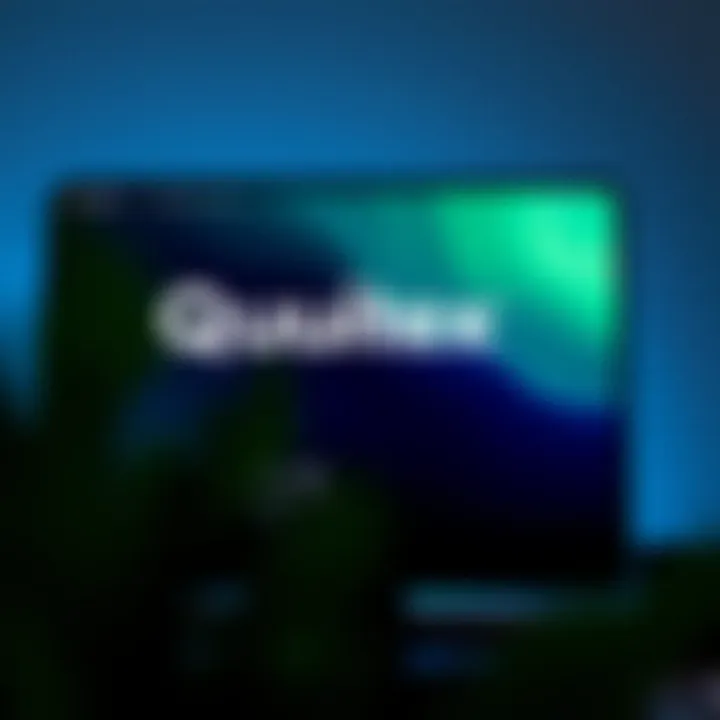 Installation screen of Quotex software on Windows PC