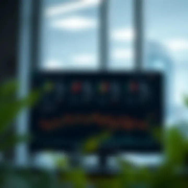 Dashboard displaying trading tools and account overview after user login