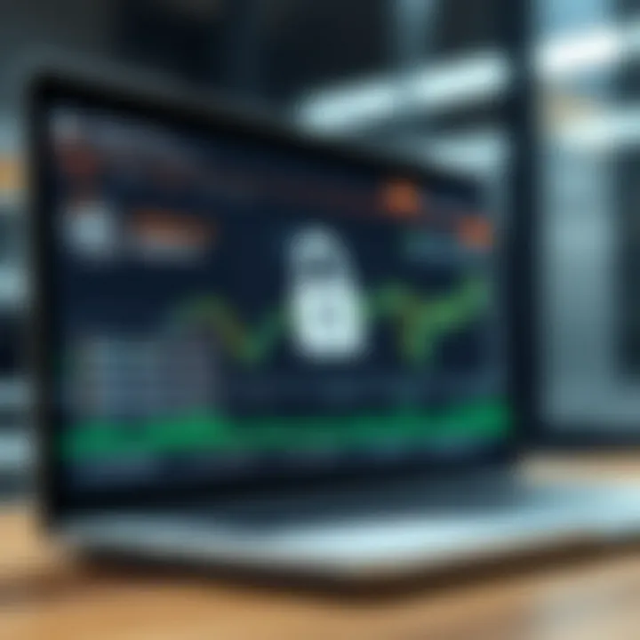 Secure trading environment highlighting encryption and regulatory compliance features