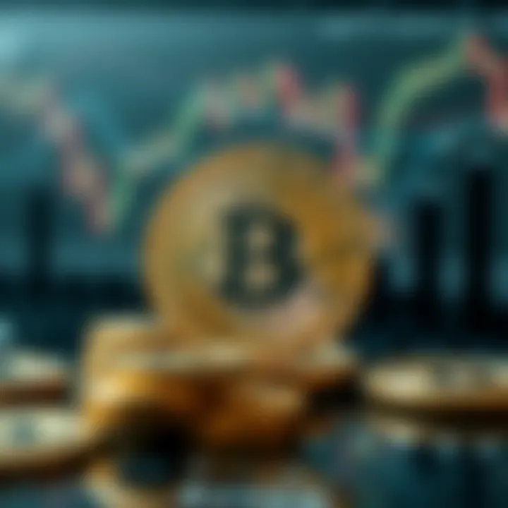 Economic and Regulatory Influences on Cryptocurrency Market Illustration of economic and regulatory factors affecting cryptocurrency market dynamics