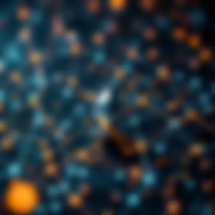 Illustration of Ethereum blockchain network highlighting recent upgrades and regulatory impacts