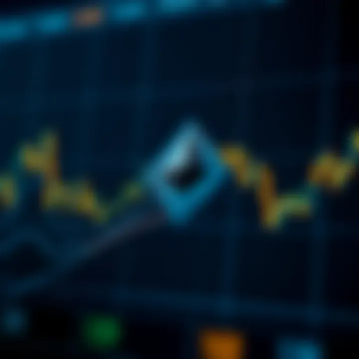 Graph depicting Ethereum price trends influenced by technological updates and market factors