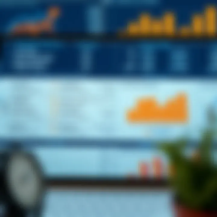 Diagram illustrating calculation methods and indicators related to profit and loss statements