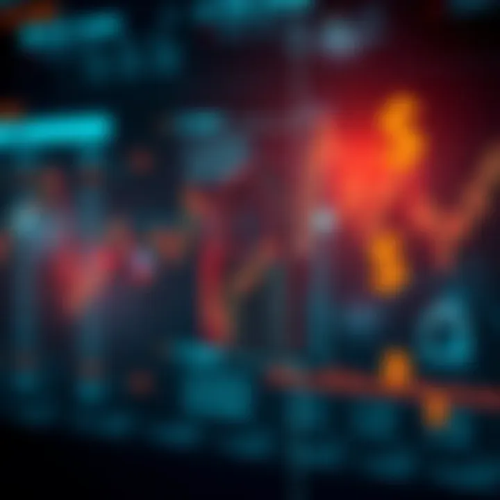 Security Features in Forex Trading Platforms Secure trading environment with digital locks and currency symbols
