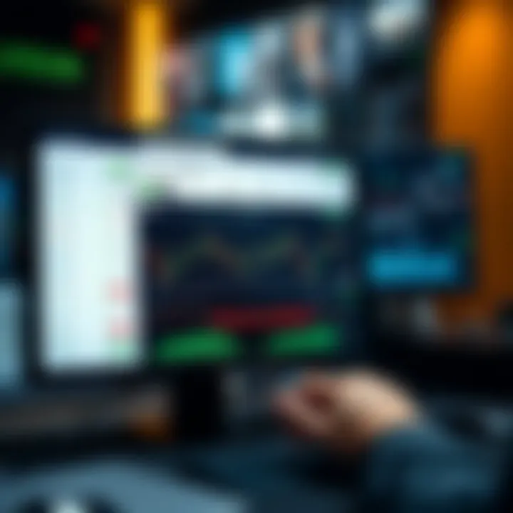 Overview of FxGlobe trading platform interface with charts and asset options