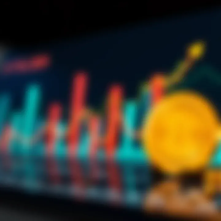 Graph showing the growth trends and market analysis of Gala cryptocurrency