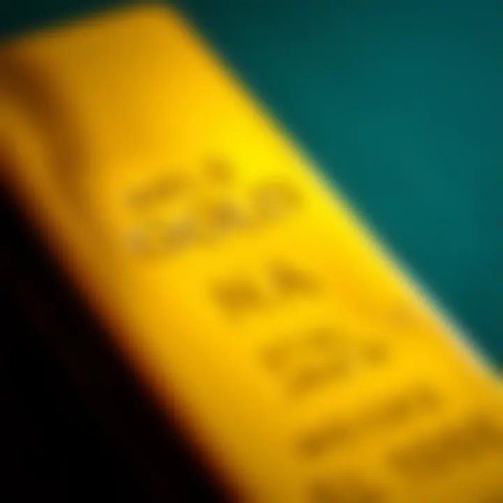Peso e Valor das Barras de Ouro: O Que Você Precisa Saber