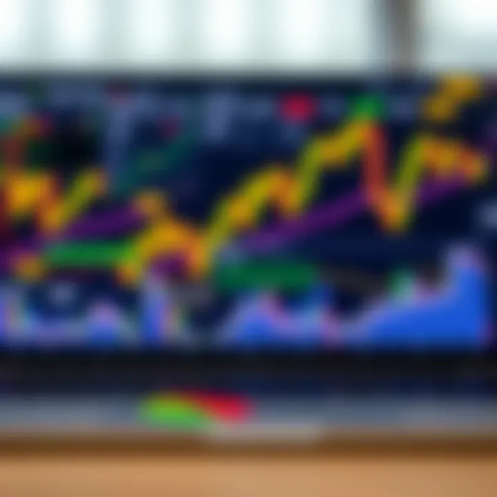 Colorful PNG icons showcasing various trading tools and charts for investment platform