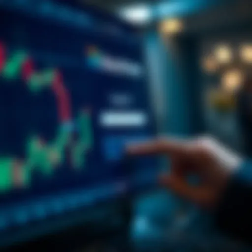 User entering login credentials on RoboForex platform interface