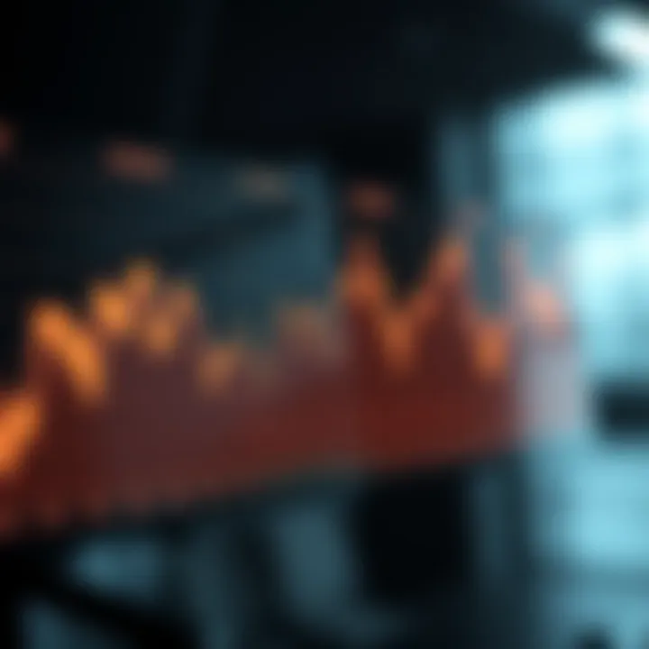 Graph showing IOTA price trends and market fluctuations over time