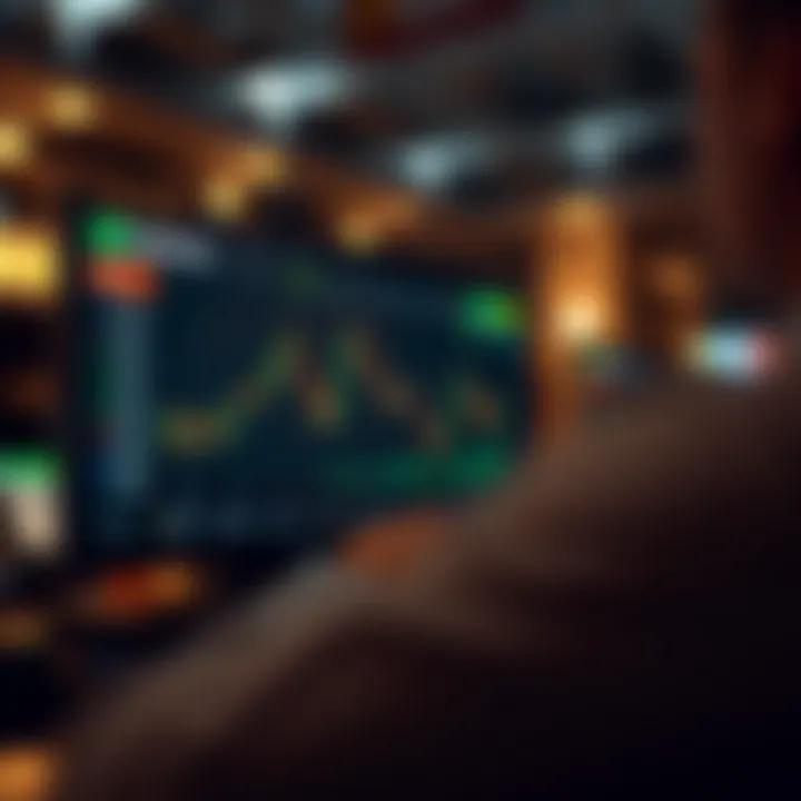 User interface displaying key features of a digital trading platform