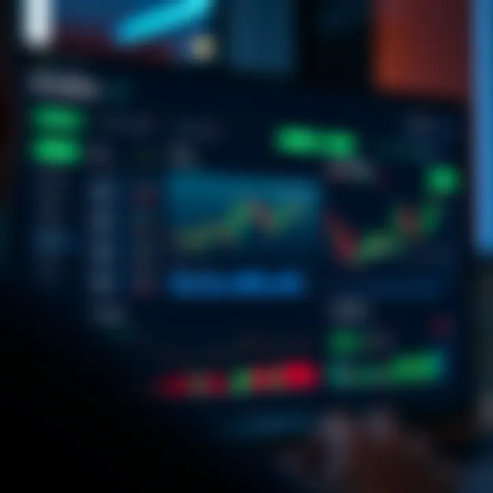 IQ Option Trading Platform Interface Overview Dashboard showing investment options and live trading charts on a financial platform
