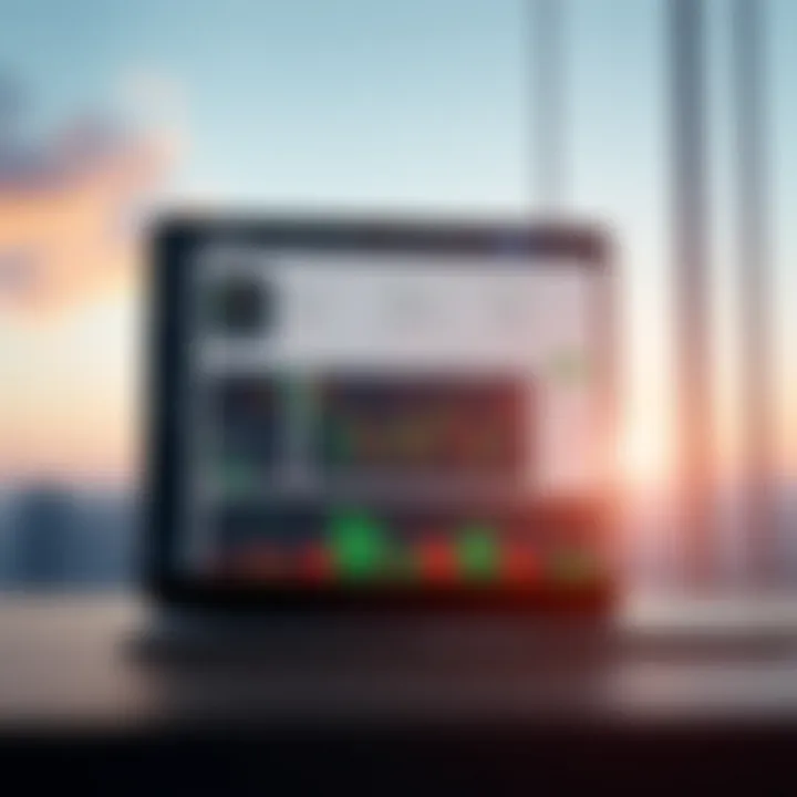 IQ Option X APK Trading Dashboard Overview User interface showcasing the main dashboard of IQ Option X APK with trading charts and options