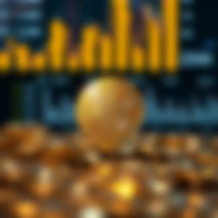 Visualization of factors influencing Litecoin's future value including technology and economic indicators