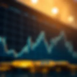 Graph showing Litecoin price fluctuations and market trends