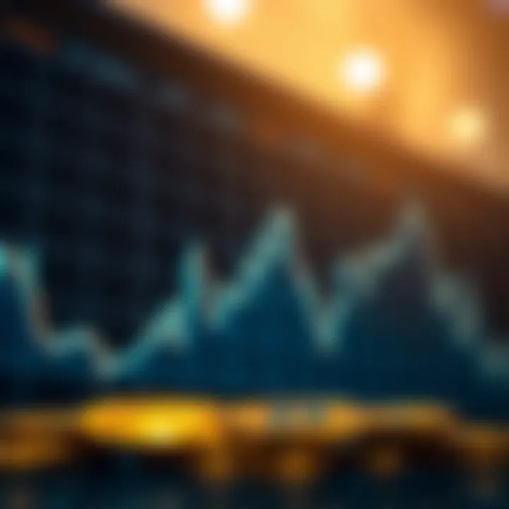 Graph showing Litecoin price fluctuations and market trends