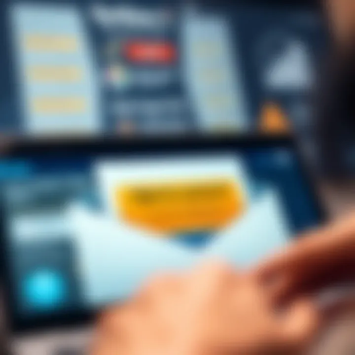 User Consent in Digital Communication Through Opt-In Illustration of an email inbox with a highlighted opt-in confirmation message symbolizing user consent