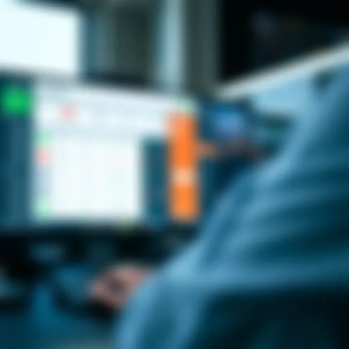 Interface displaying key features and tools available for users on Quotex platform