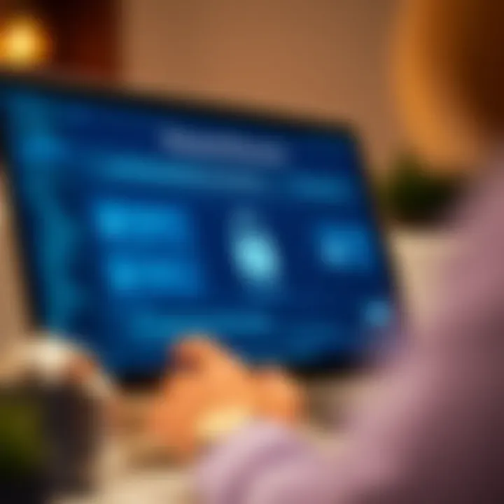 Visual guide illustrating password recovery options and support resources for account access