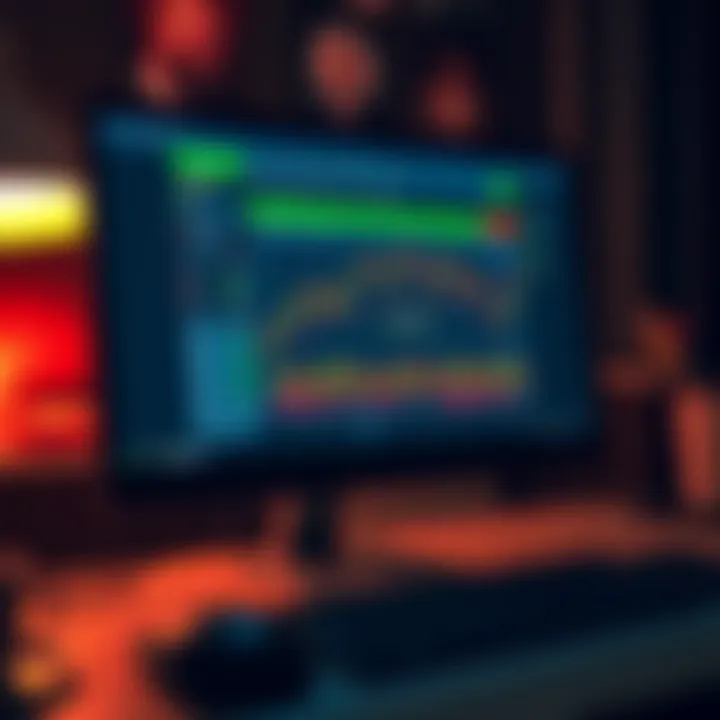 User interface displaying the Pocket Option trading platform on a desktop computer screen