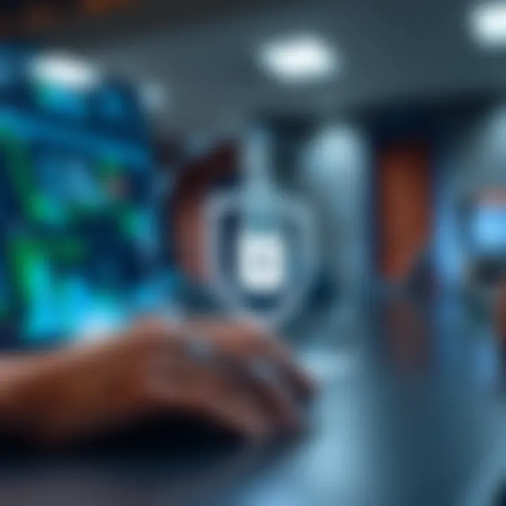 Visual representation of security features ensuring safe transactions on Quoptex