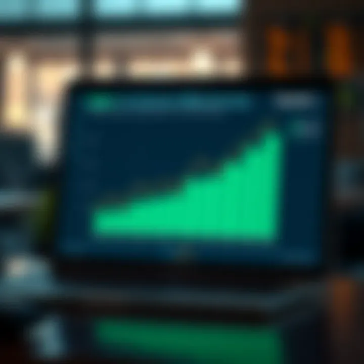 Graph showcasing strategies to increase affiliate earnings on the Quotex platform