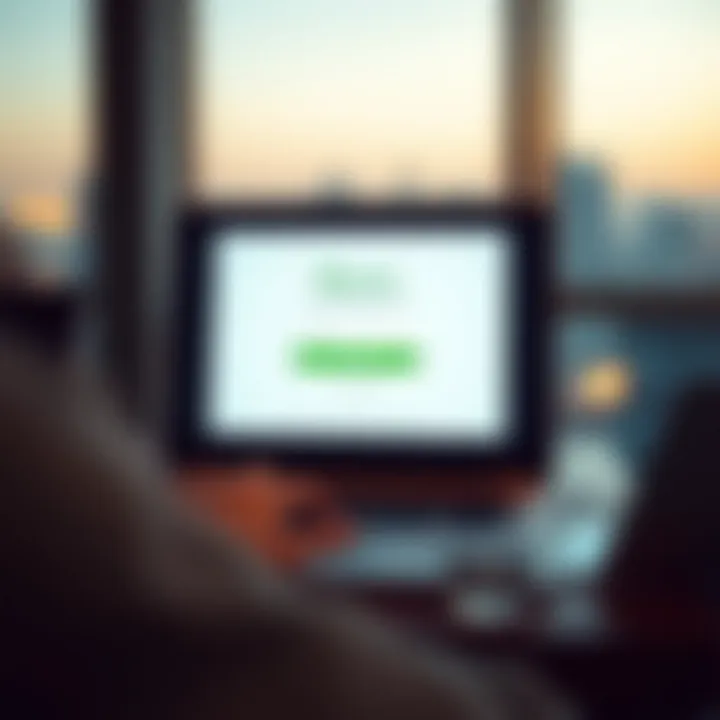 Quotex Affiliate Program Login Interface Login screen of Quotex affiliate program showcasing secure access interface