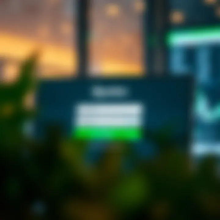 Login screen showing fields for username and password on Quotex affiliate platform