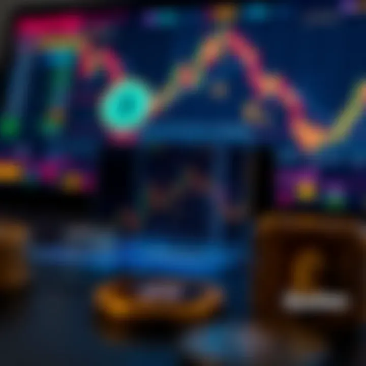 Illustration of secure online financial transactions featuring digital wallet and currency symbols