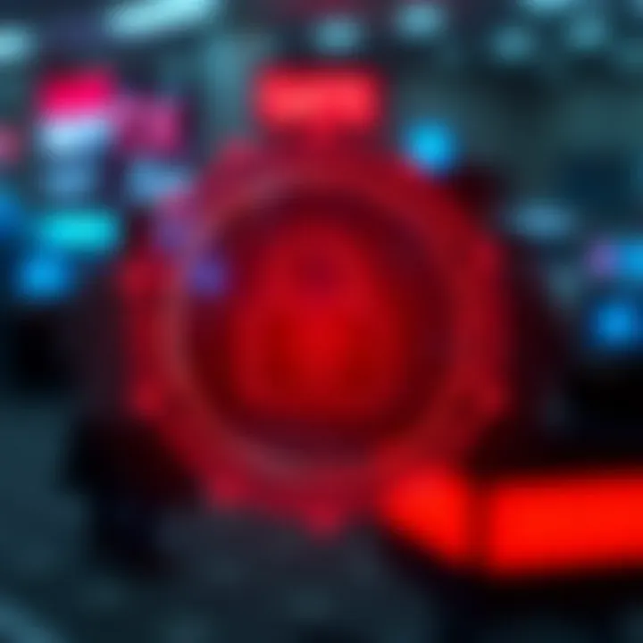 Visual representation of security features and safe trading practices