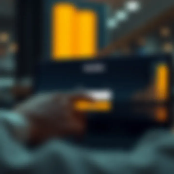 User entering login credentials on Quotex platform interface