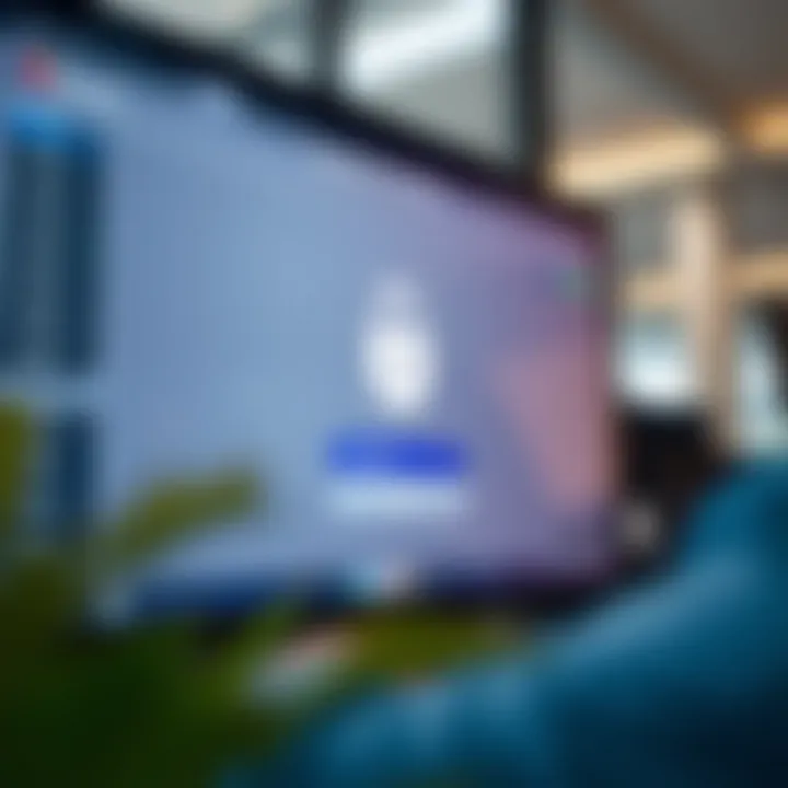 Secure login screen emphasizing safety features for Quotex trading users