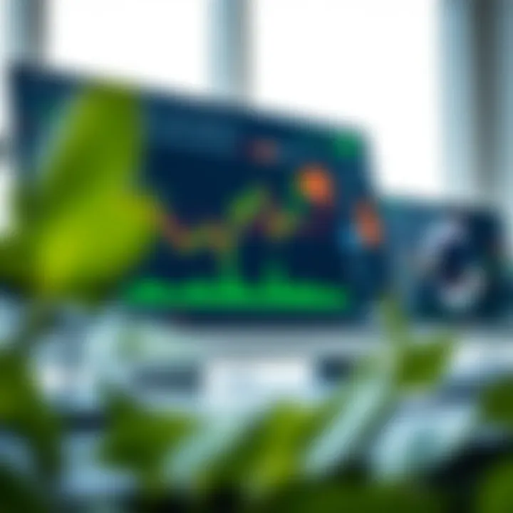 User interface of Quotex platform showcasing various trading options and charts