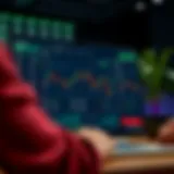 User interface of Quotex Trader showing various trading options and real-time market data