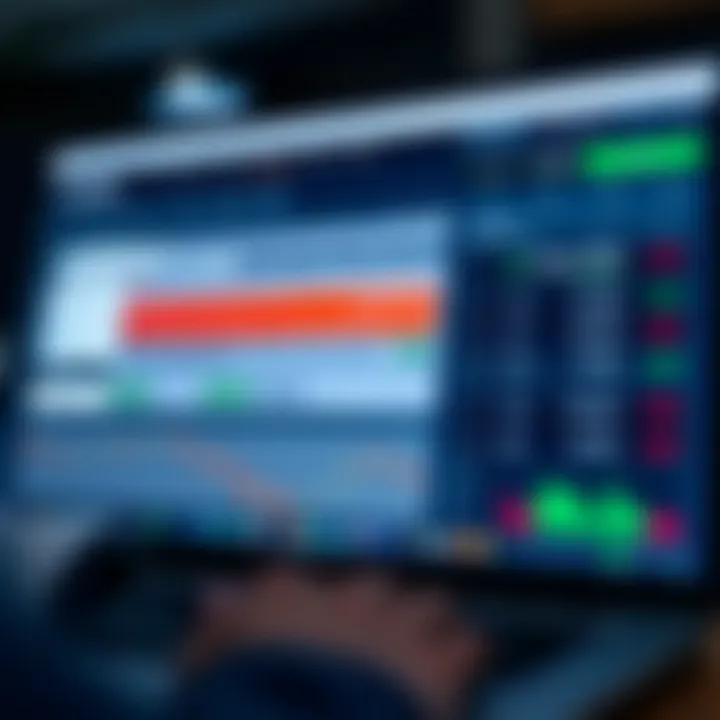 Dashboard with various trading tools and account settings available after successful login