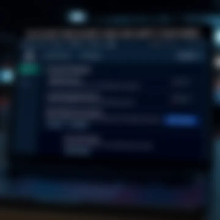 Display of Quotex.io account recovery options and security features available to users