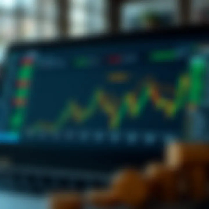 Graph showcasing risks and advantages associated with binary options and forex investments