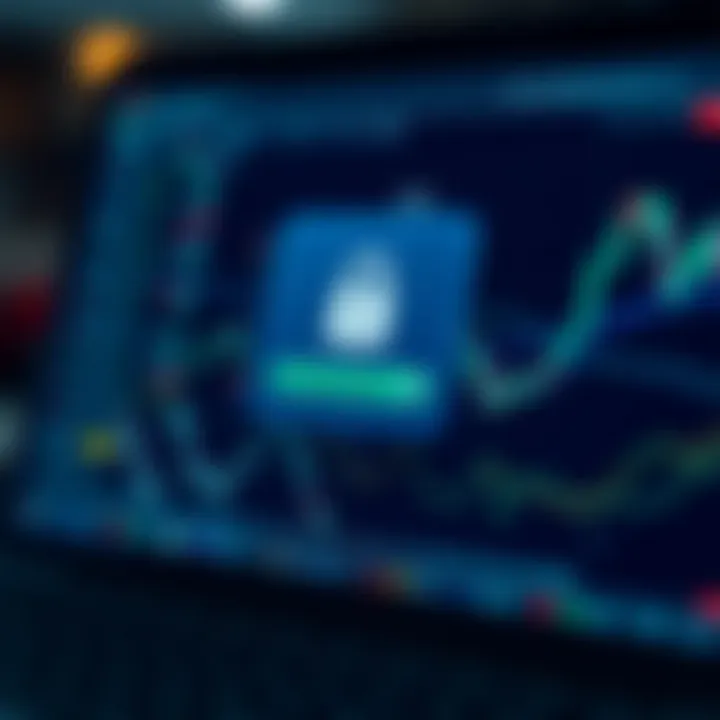 Secure login screen on a financial trading website ensuring user data protection