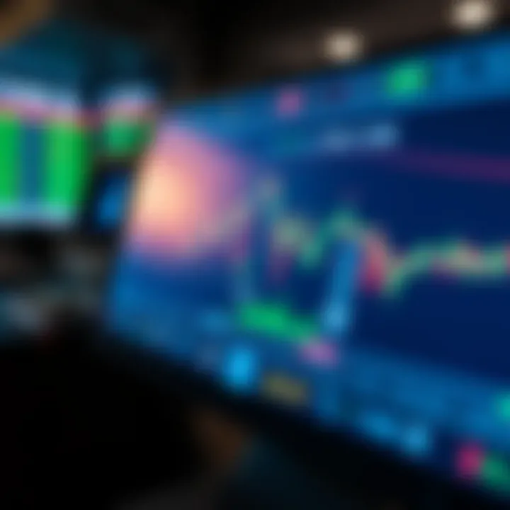 Secure Trading Platform with Regulatory Compliance and Support Illustration of a secure trading platform interface with regulatory compliance and customer support icons