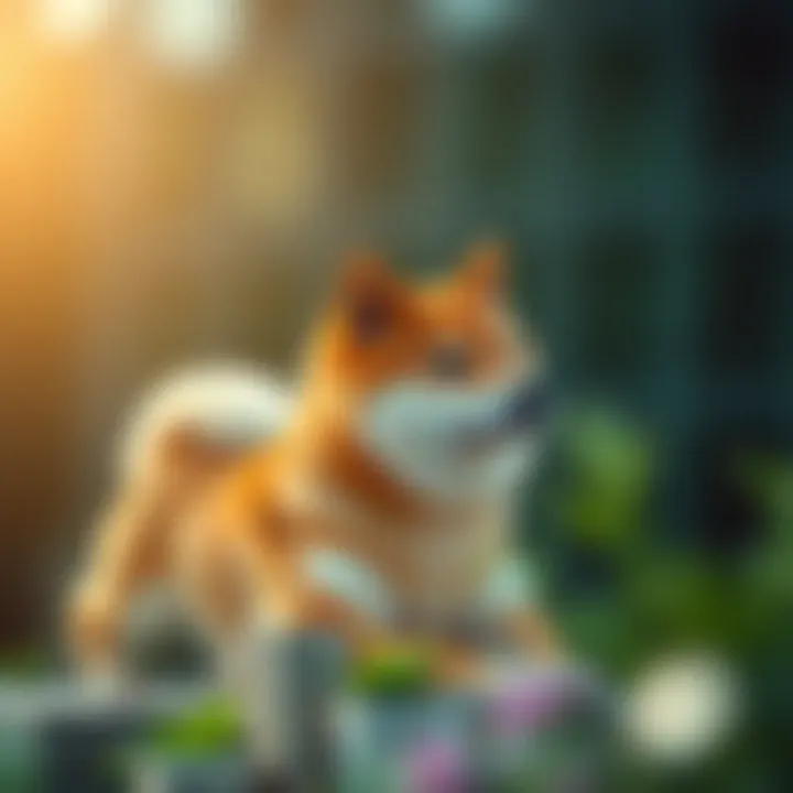 Graph showing long-term trends and potential growth patterns of Shiba Inu cryptocurrency